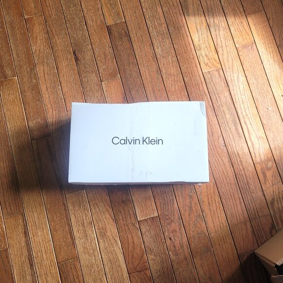 NIB Calvin Klein Black Patent Leather Bernard Loafer, sz 9 - Picture 7 of 9